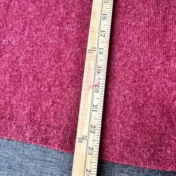 PERUVIAN CONNECTION Women's Burgundy Sweater Sz XS/S - Picture 12 of 14